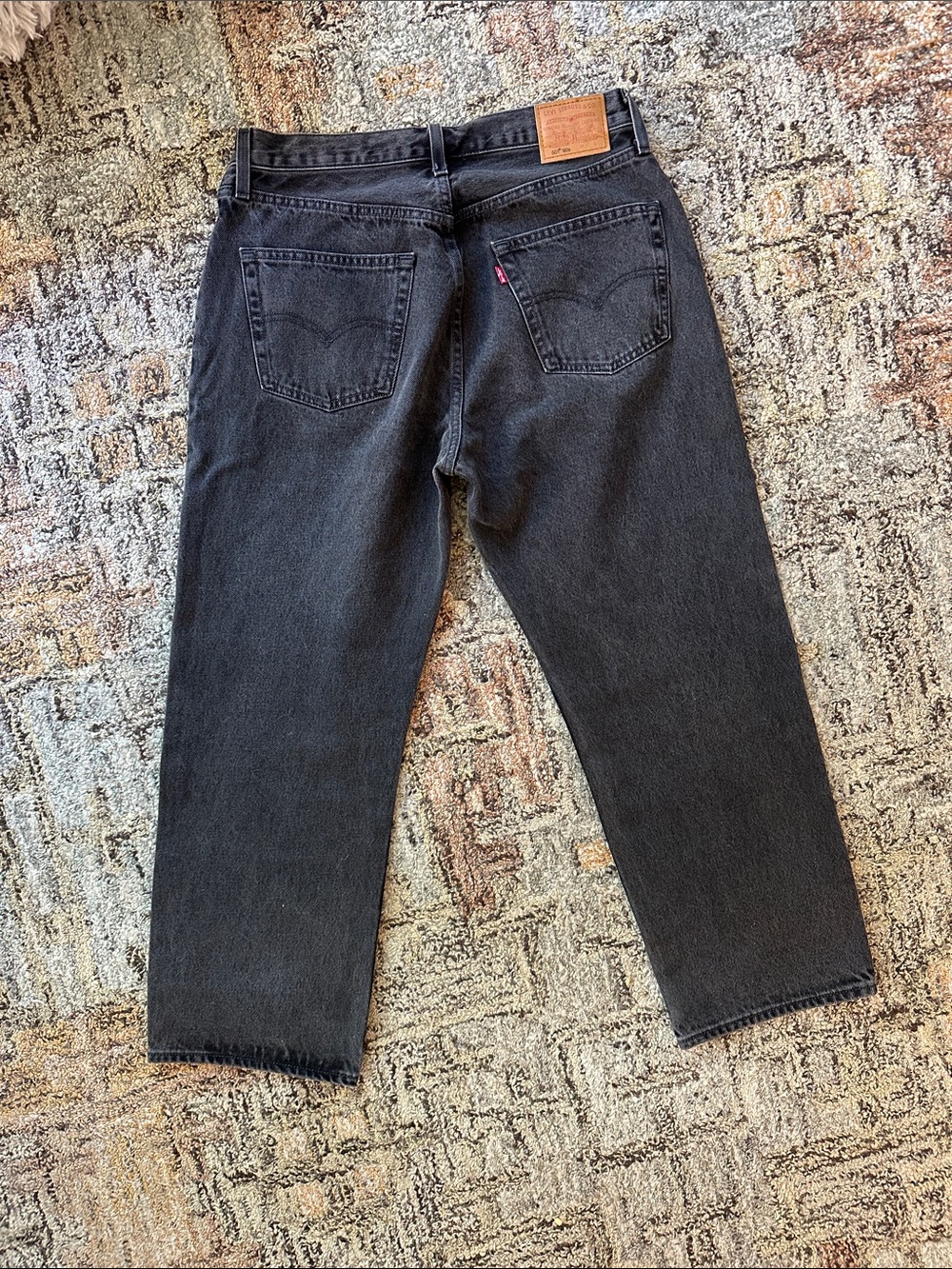 Levi’s 90’s 501 Ankle Jean 30x27 Smooth Operator (Black) Like New - Picture 9 of 9